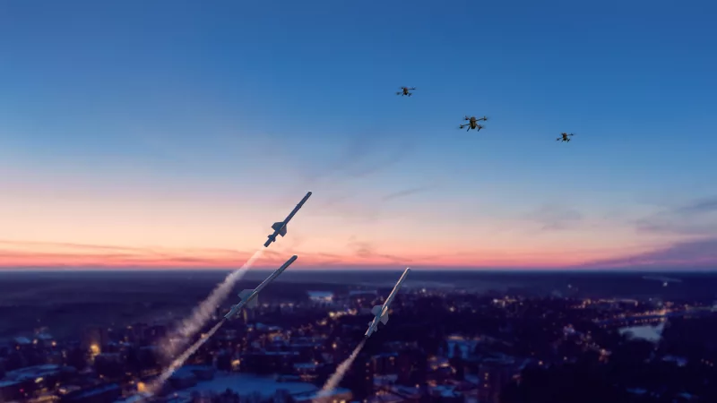 Saab Unveils Nimbrix: A Groundbreaking Counter-UAS Missile to Combat Drone Swarms